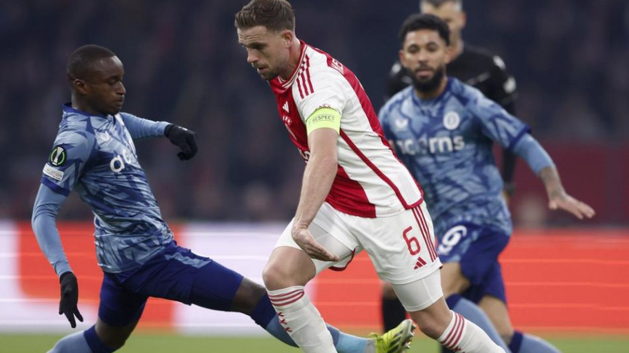 Ajax 0-0 Aston Villa: Europa Conference League tie in the balance after draw